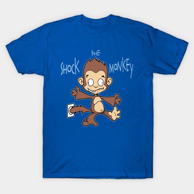 Shock the Monkey T-Shirt by Spikeani
